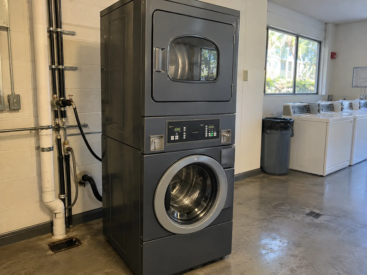 Commercial Stack Washer Spin Repair in Tampa Bay