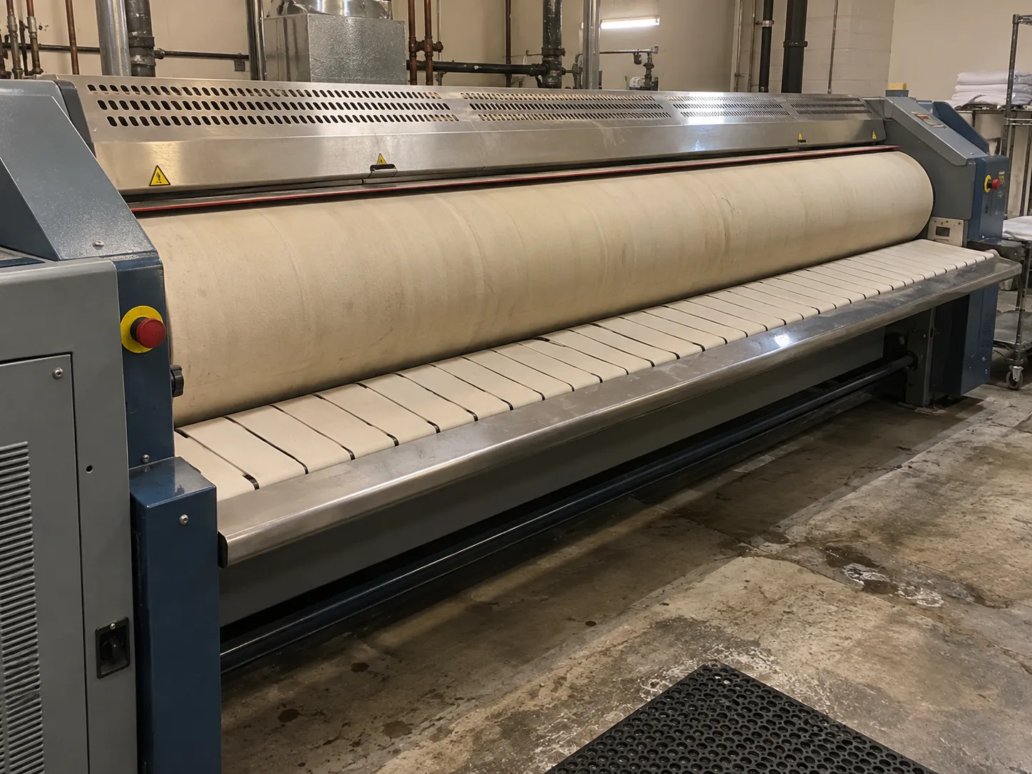 Industrial Ironer Roller Drive Repair industrial flatwork ironer