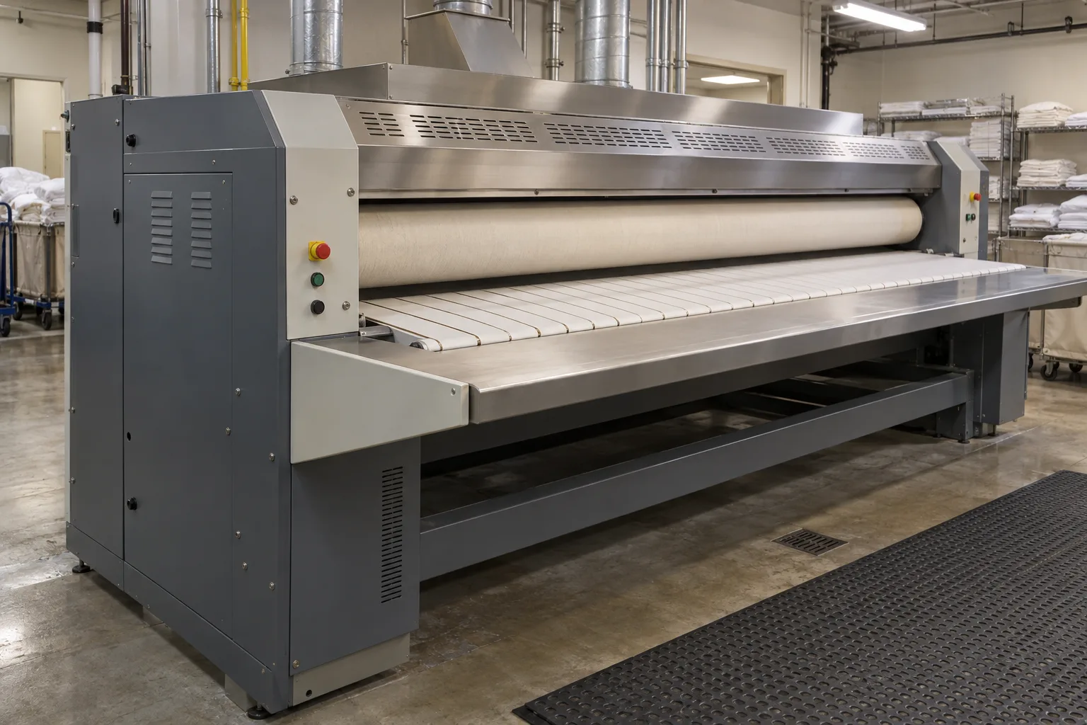 Industrial Ironer Temperature Control Repair industrial flatwork ironer