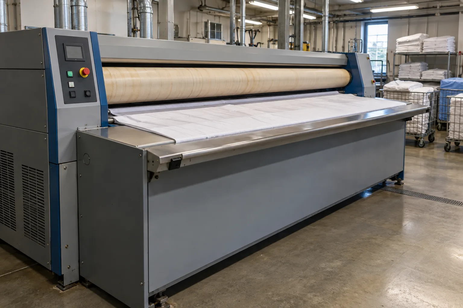 Flatwork Ironer Control System Repair industrial flatwork ironer