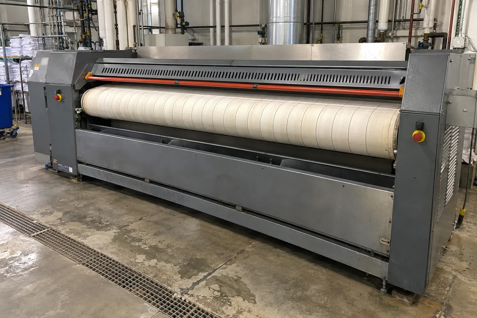 Industrial Flatwork Ironer Heating Restored flatwork ironer service in Tampa Bay
