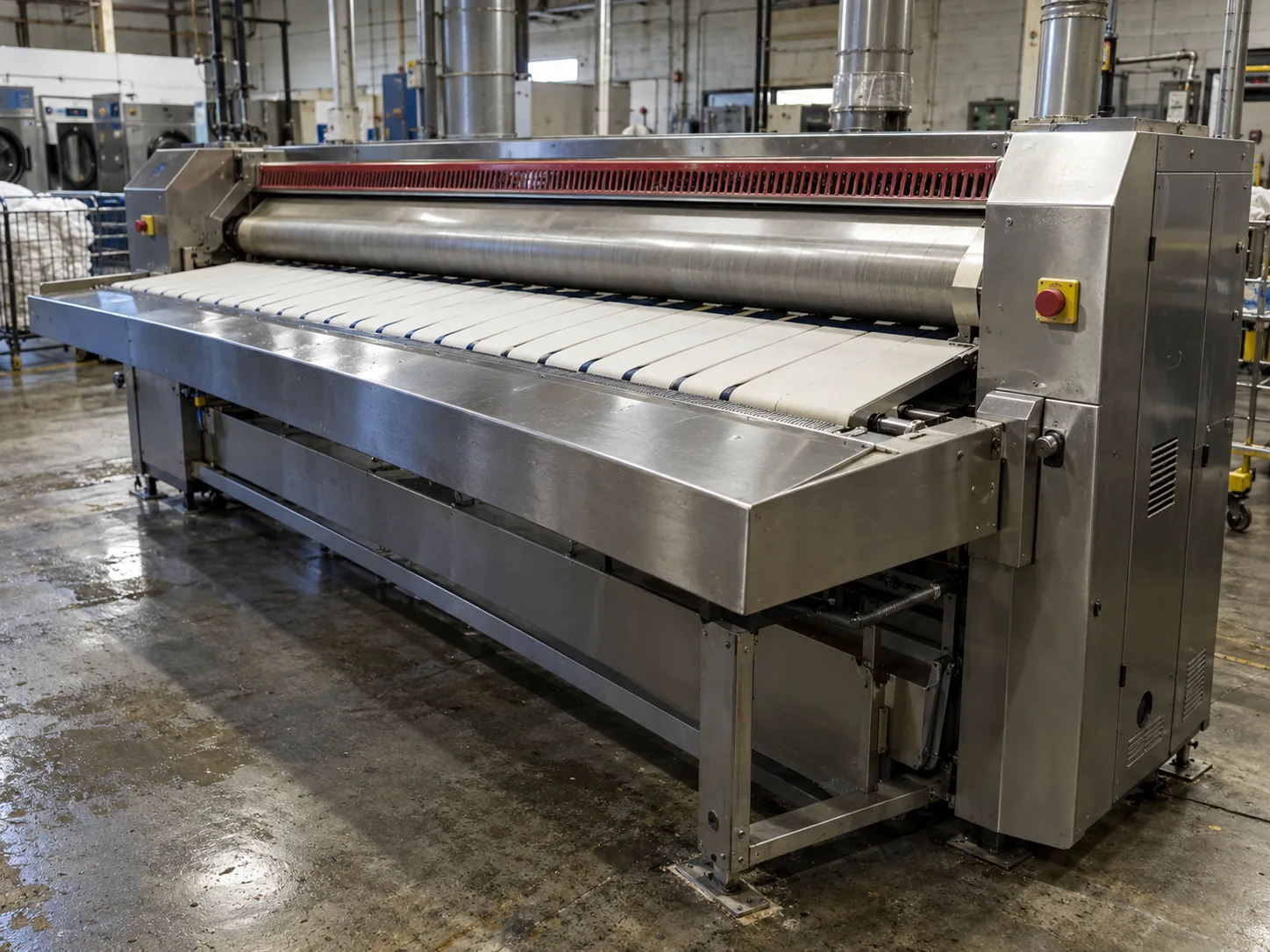 Industrial Ironer Temperature Control Corrected flatwork ironer service in Tampa Bay
