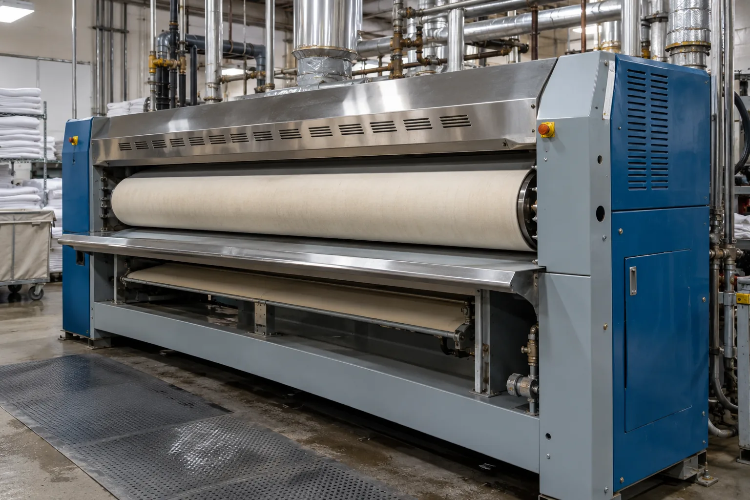 Commercial Ironer Mechanical Drive Repaired flatwork ironer service in Tampa Bay