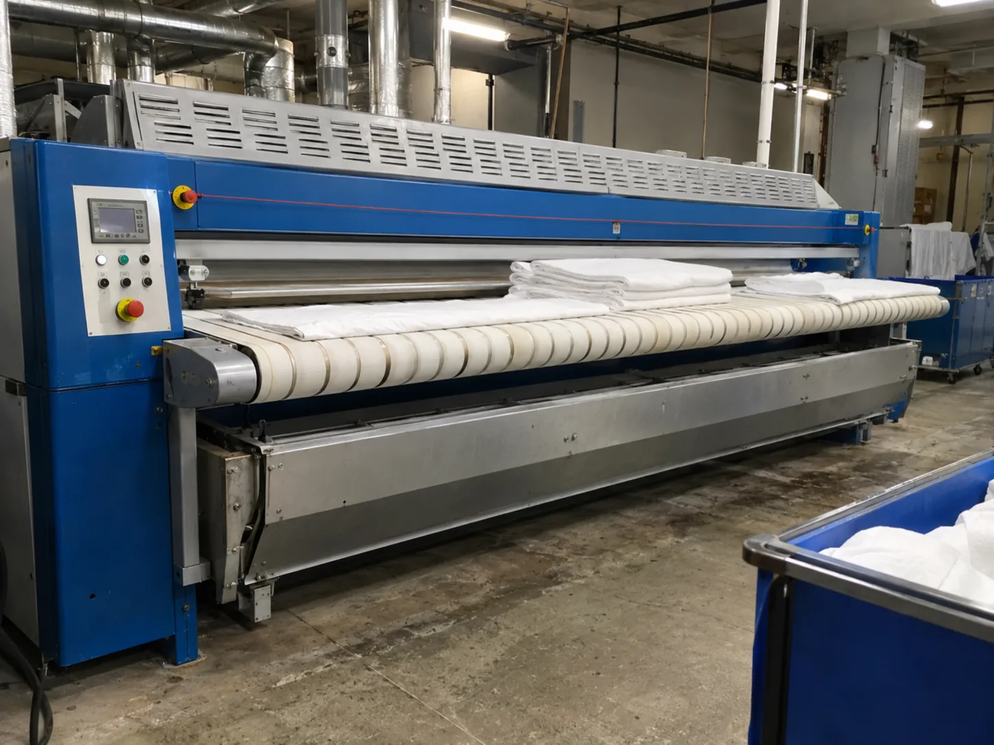 Flatwork Ironer Control System Repaired flatwork ironer service in Tampa Bay