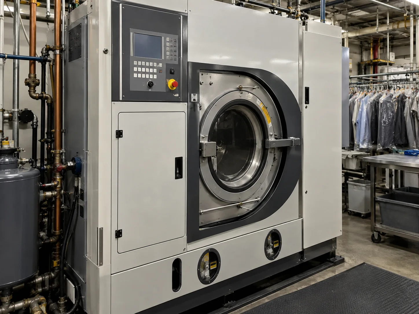 Dry Cleaning Machine Circulation Repair commercial dry cleaning machine