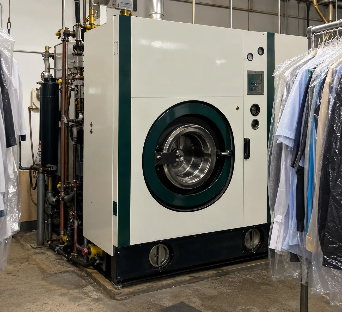 Commercial Dry Cleaning Drum Drive Repair commercial dry cleaning machine