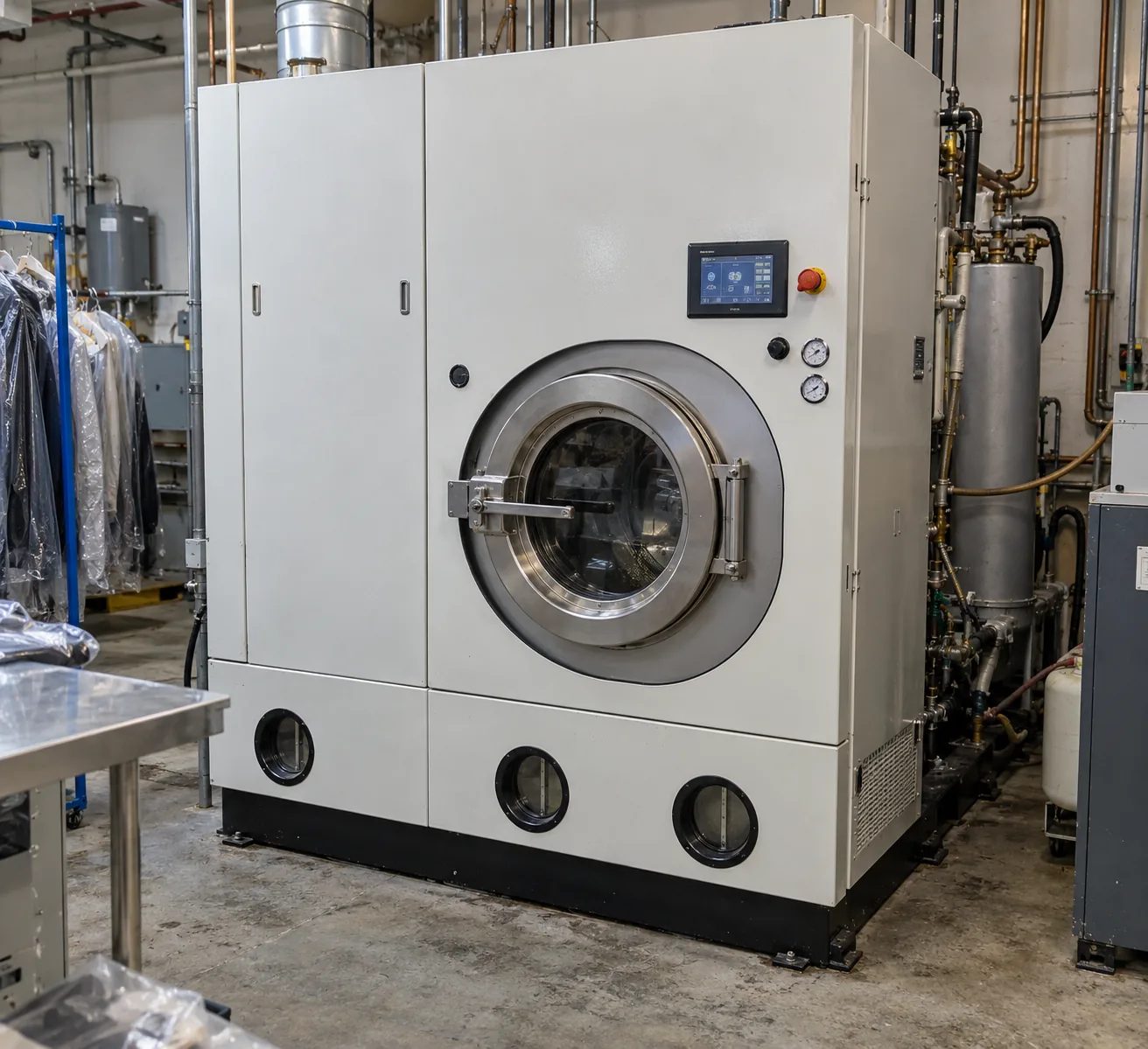 Dry Cleaning Machine Solvent Recovery Repair commercial dry cleaning machine in Tampa Bay