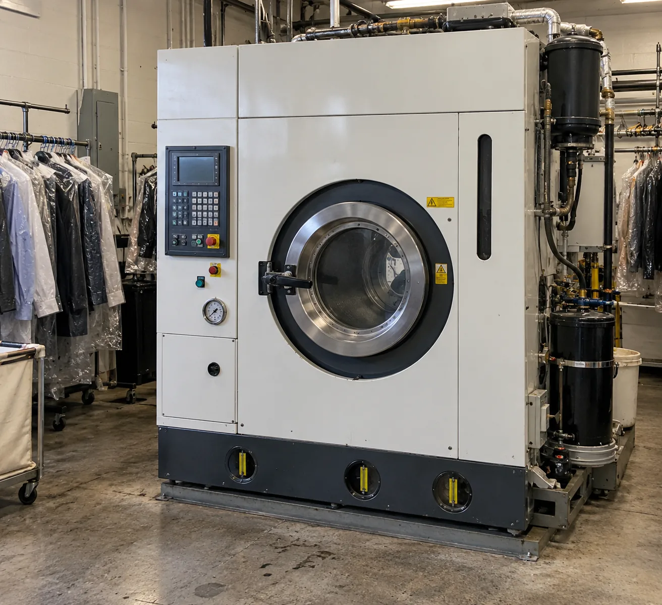Commercial Dry Cleaning Drum Drive Repaired commercial dry cleaning machine in Tampa Bay