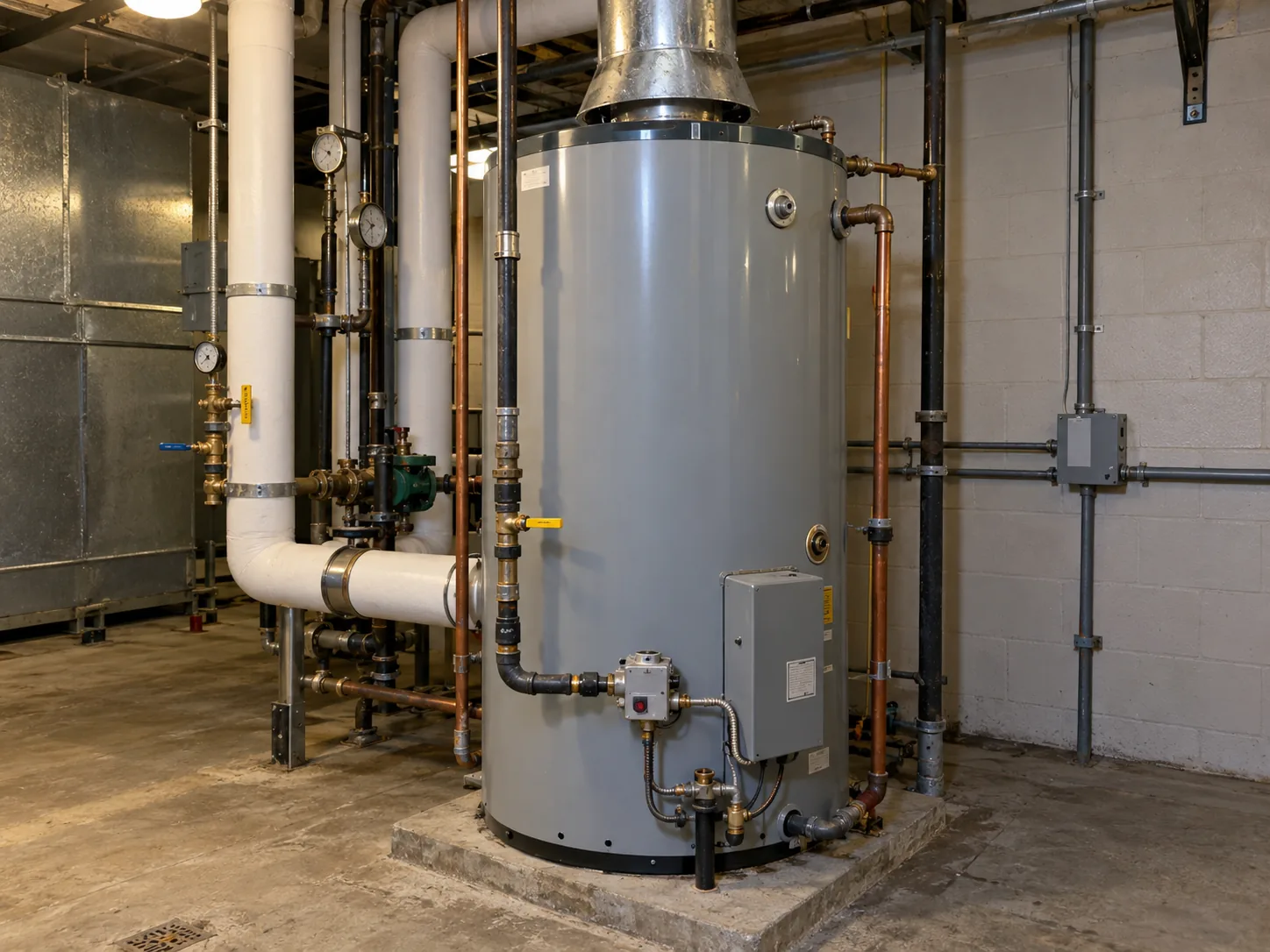 Commercial Hot Water System Repair commercial water heater in Tampa Bay