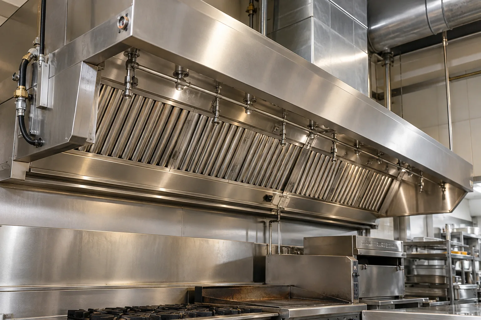 Self-Cleaning Kitchen Hood System Repair commercial kitchen hood