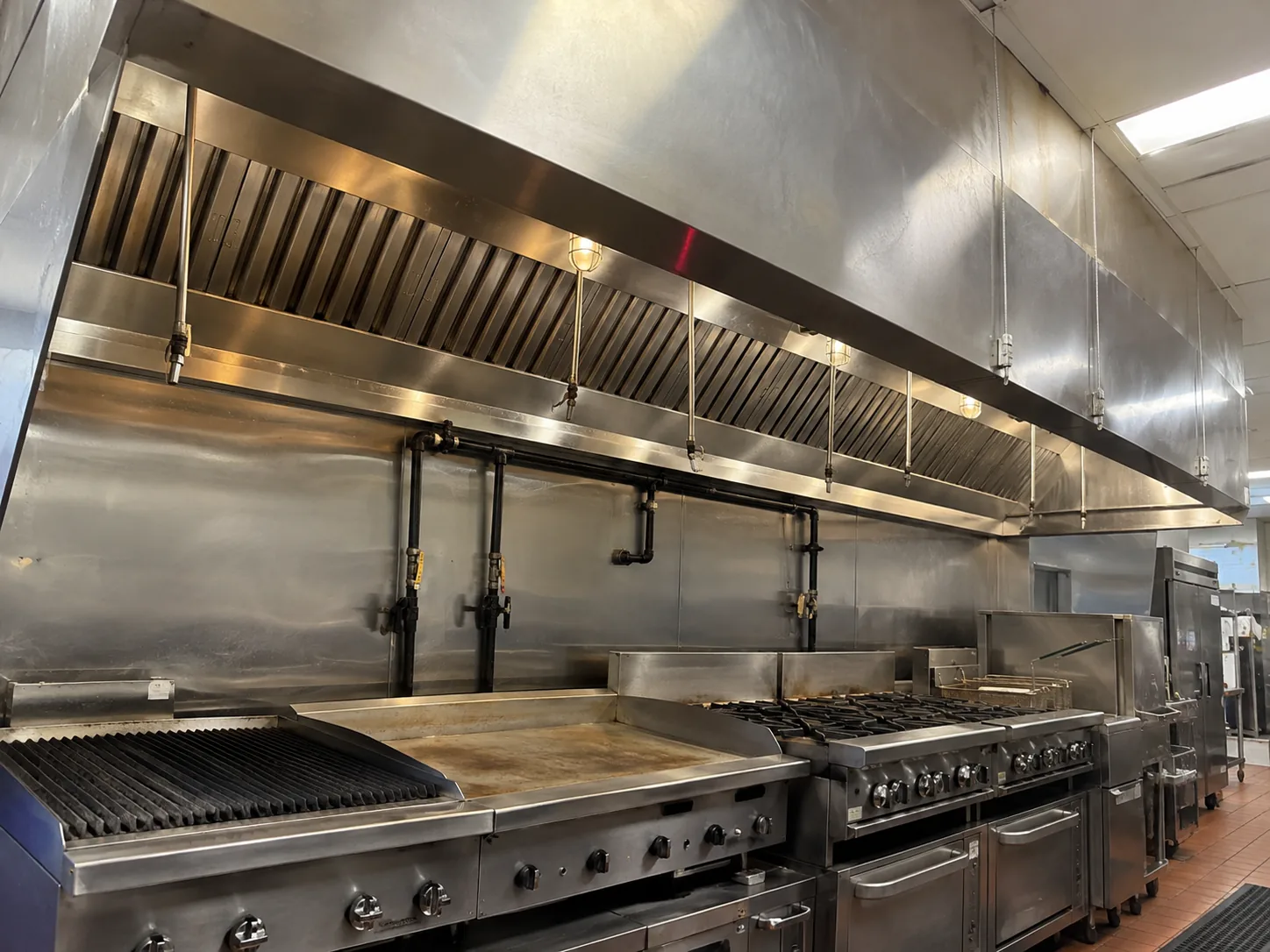 Restaurant Kitchen Hood Airflow Repair commercial kitchen hood