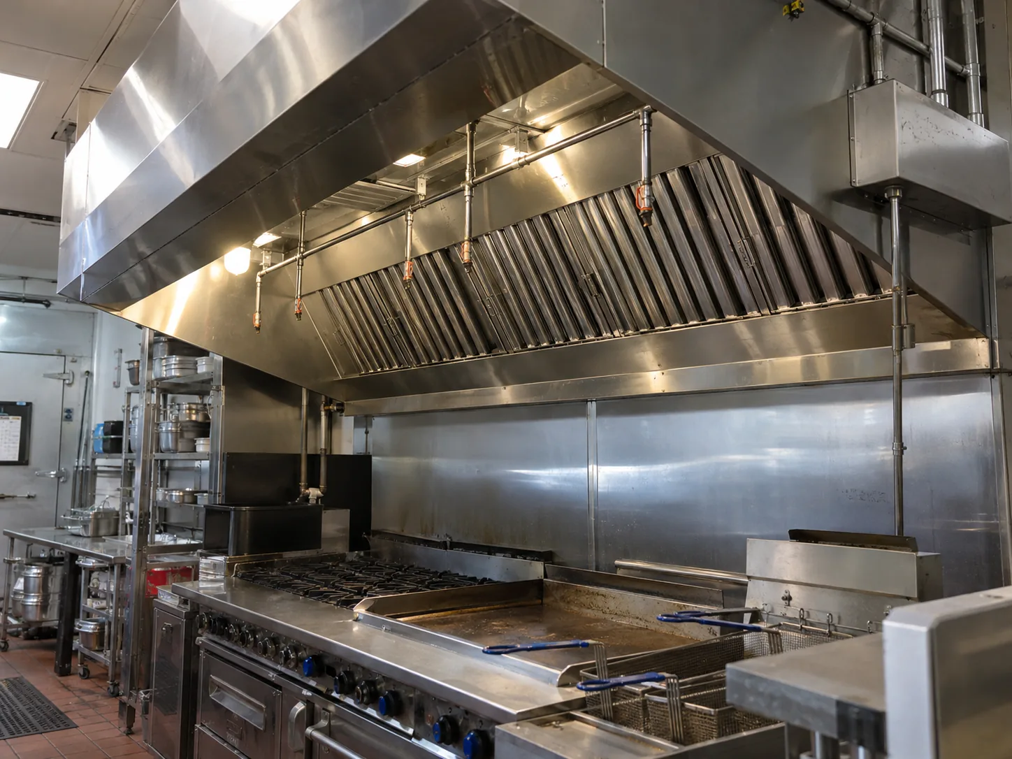 Self-Cleaning Restaurant Hood Repair commercial kitchen hood