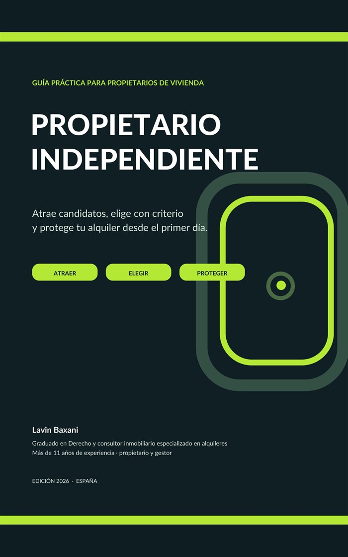 Portada del libro Propietario Independiente, de Lavin Baxani