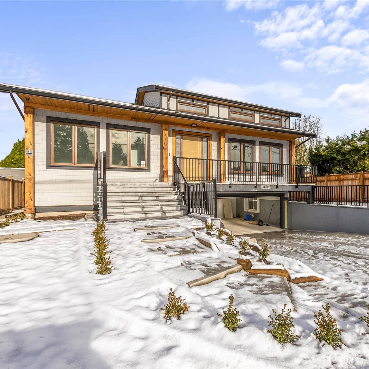 Custom home project by New Legend Builders in North Vancouver, BC