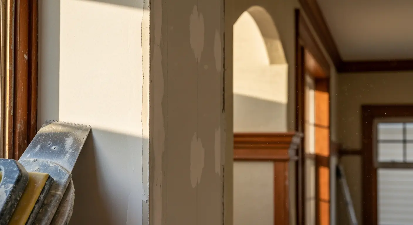 Residential drywall repair
