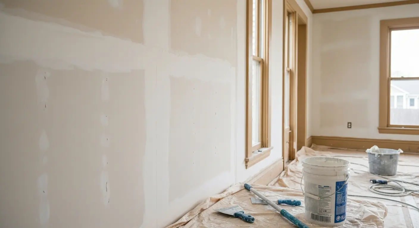 Drywall patch and repair service