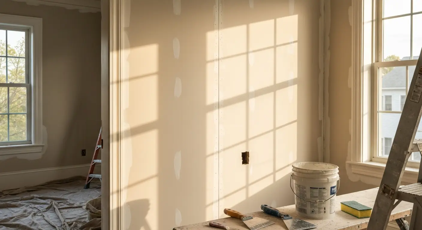 Residential drywall finishing