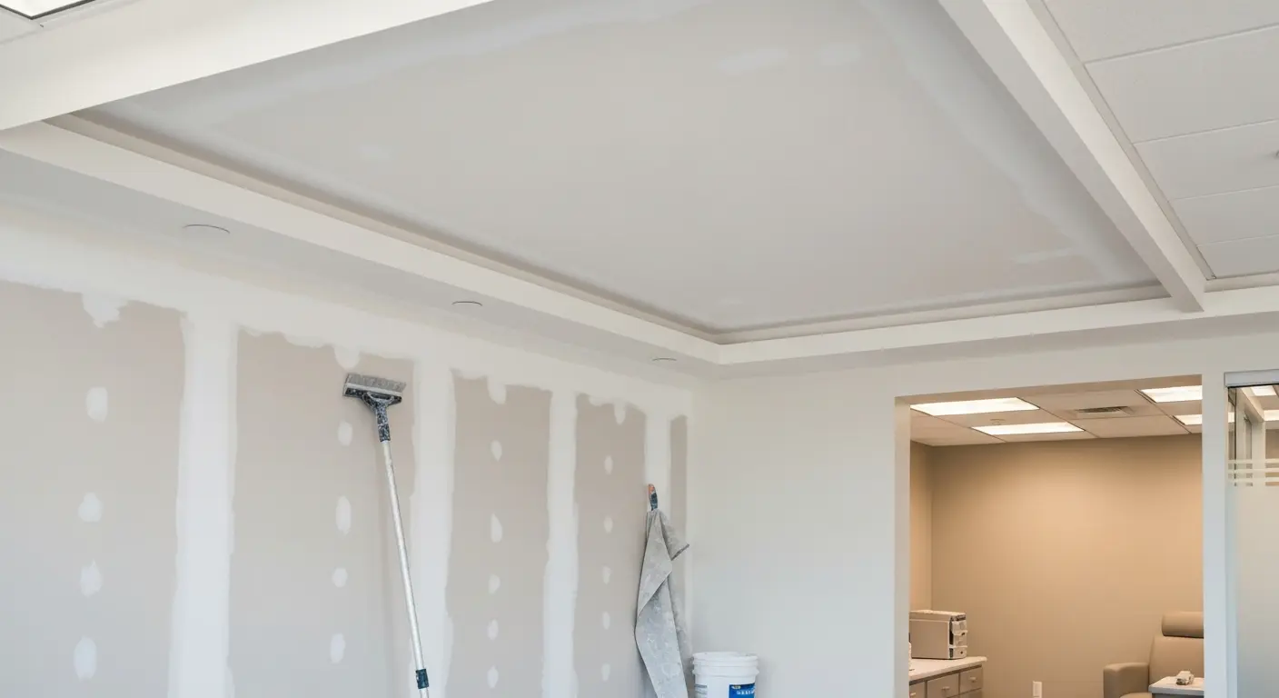 Popcorn ceiling removal