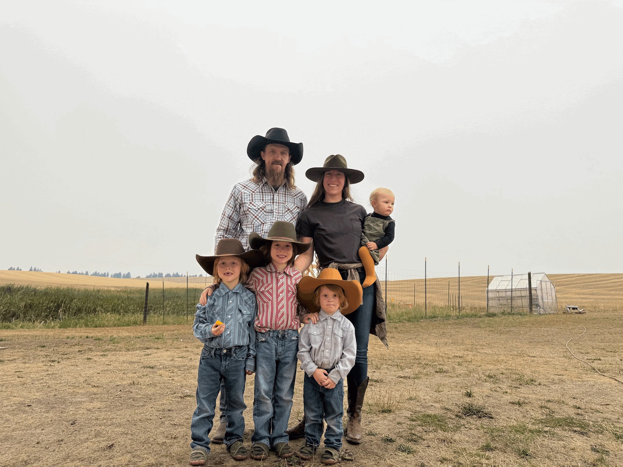 The family behind Risen Acres Ranch