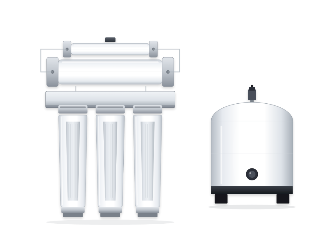 5 Stage Reverse Osmosis Alkaline System