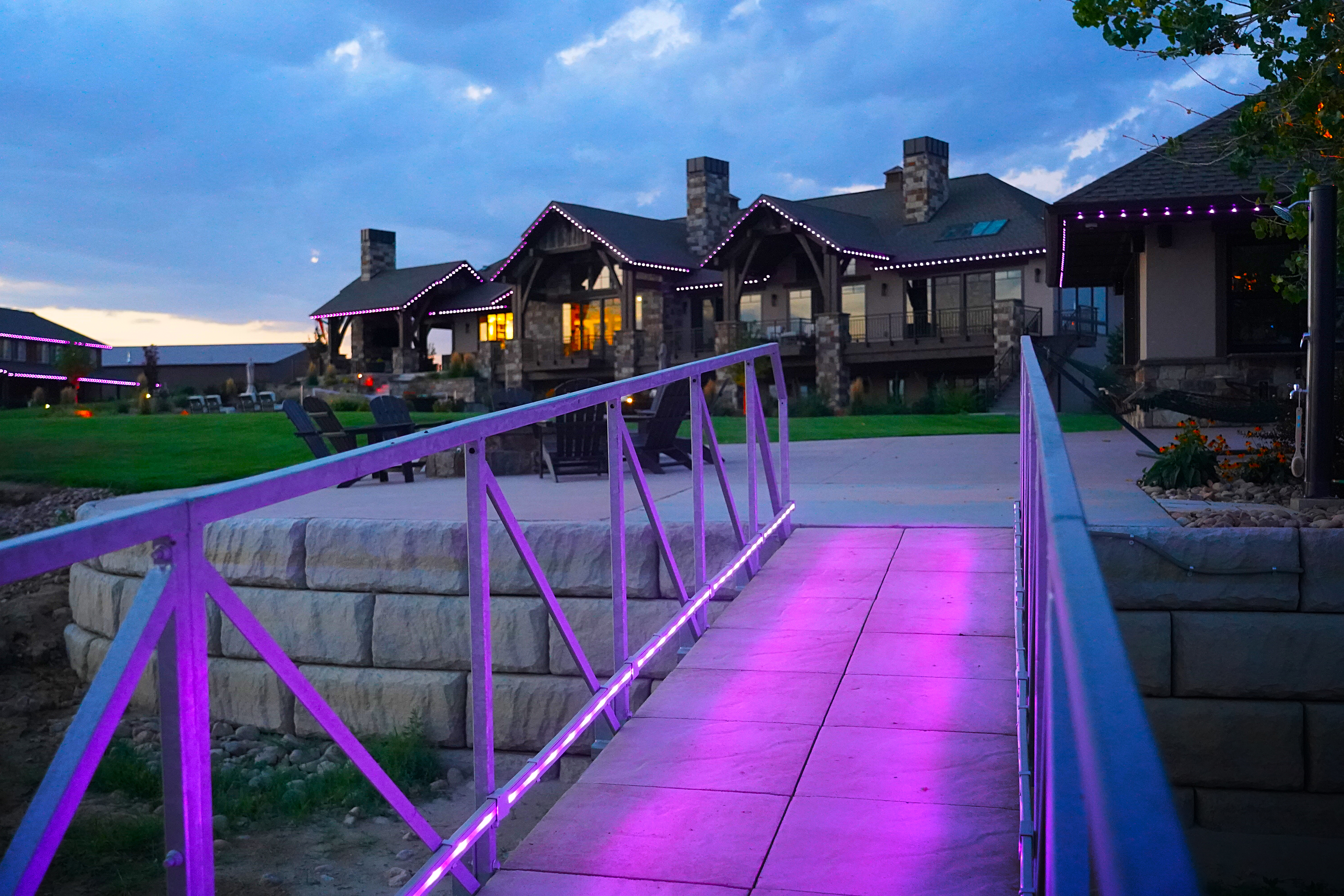 Dock lighting in Lake of the Ozarks