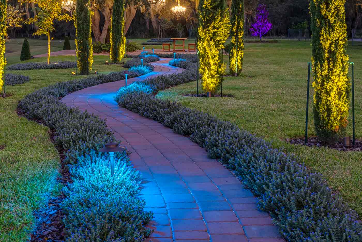 Lakefront Home Walkway