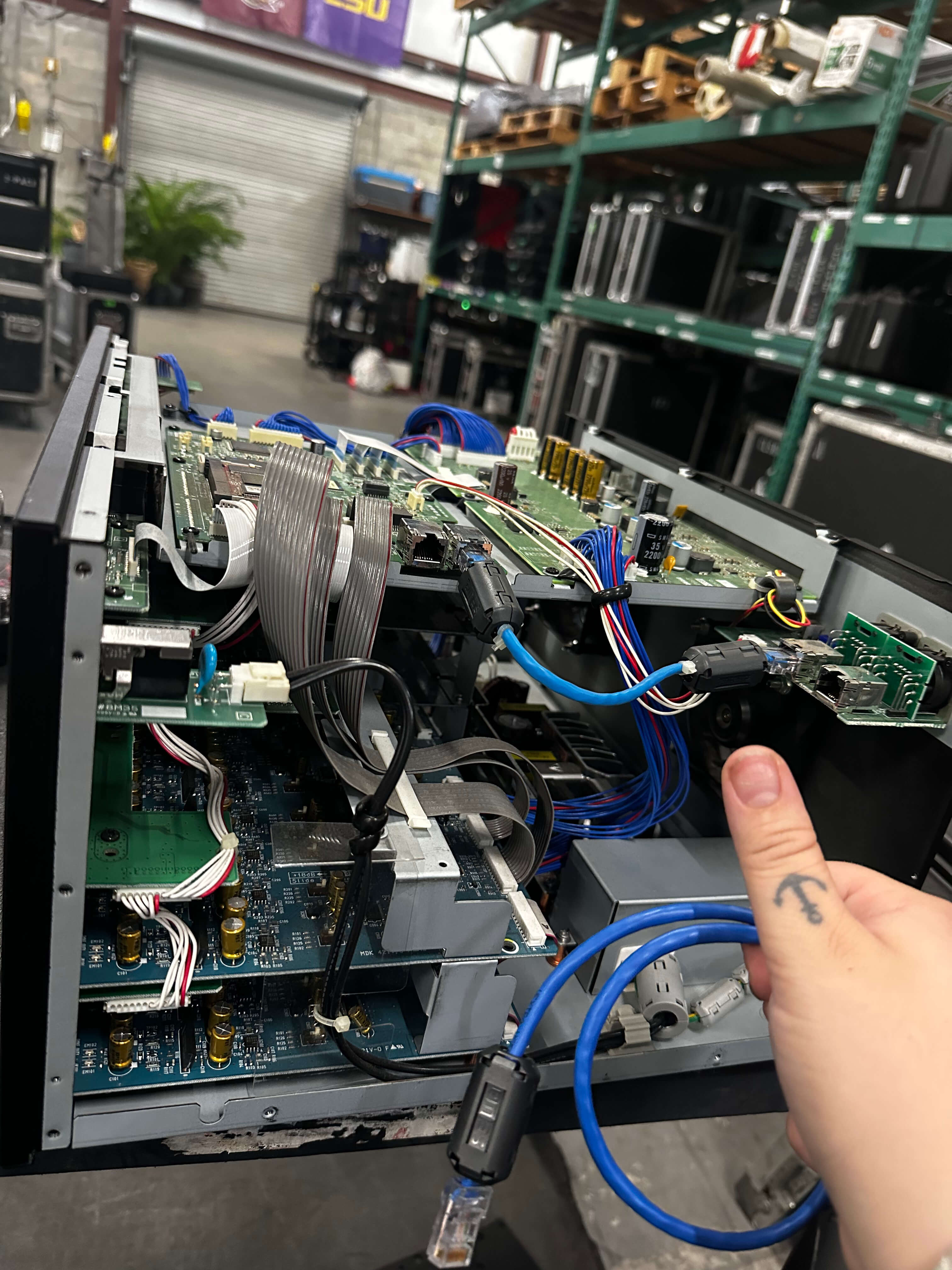 Quality control and component level repairs