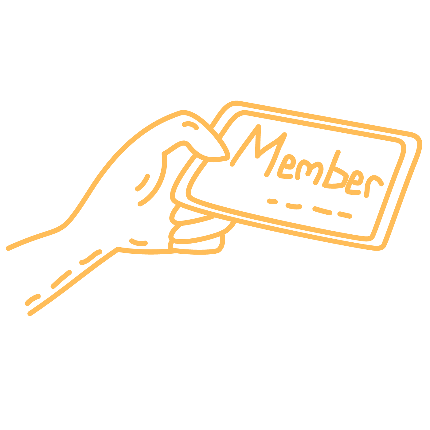 icon of membership card