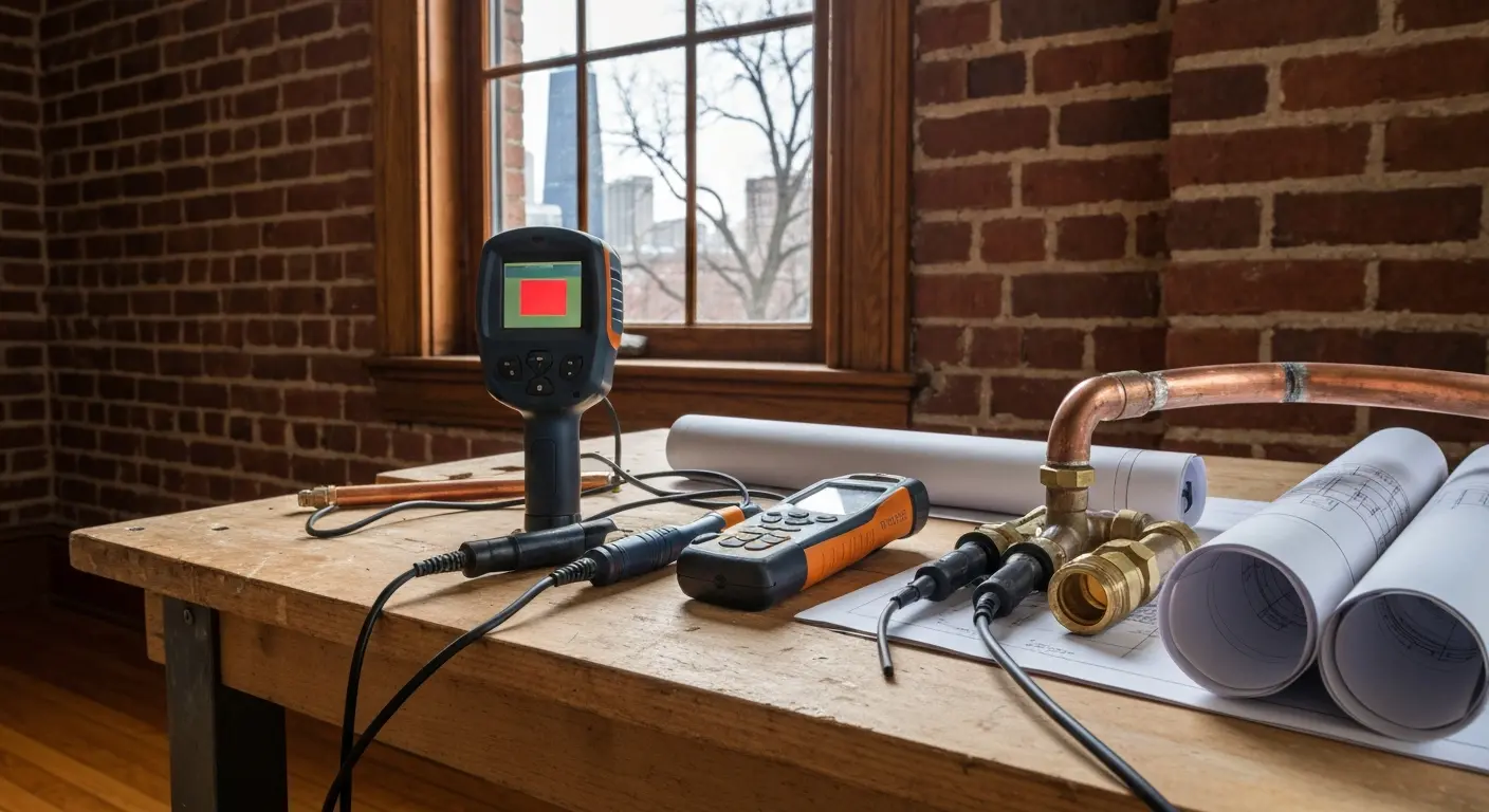 Leak detection work