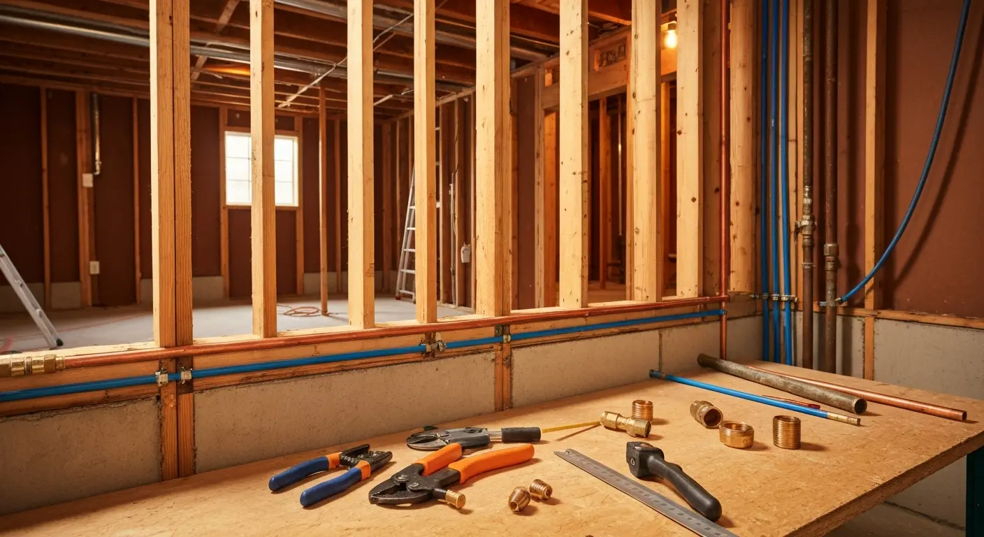 Repiping installation