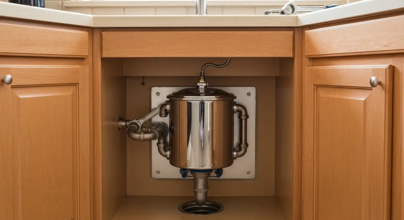 Garbage disposal installation