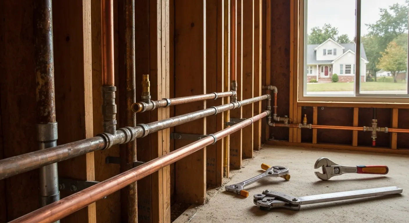 Whole home repiping