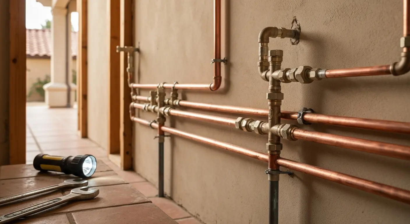 Repipe installation project