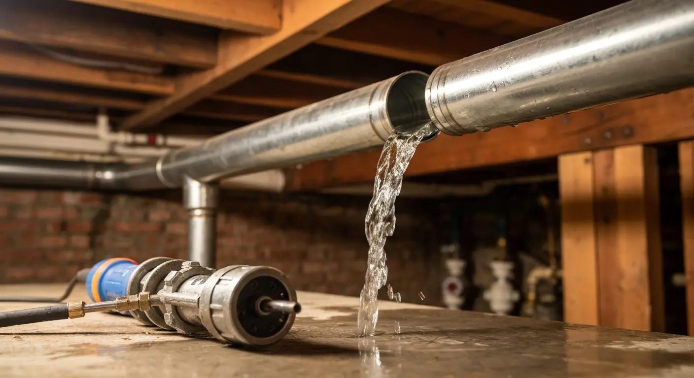 Drain cleaning service