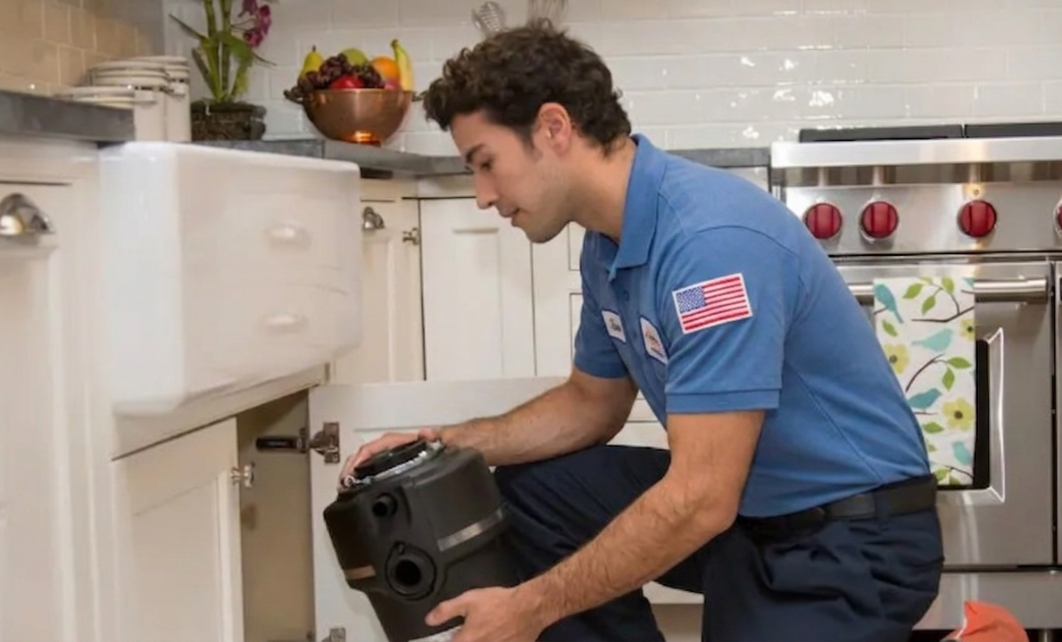 Garbage disposal installation