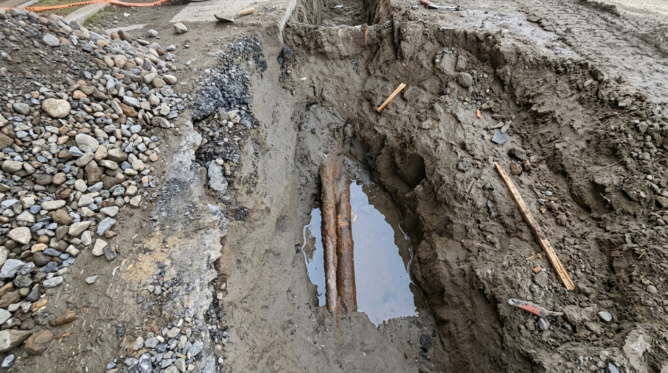 Waterline leak repair in Azusa