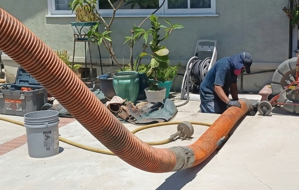 Sewer line repair