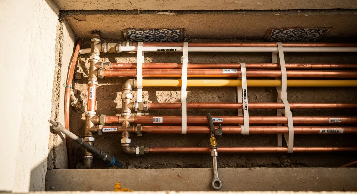 Whole-home repiping project