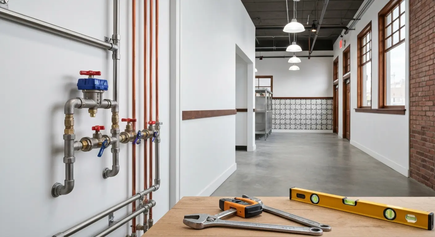 Commercial plumbing system