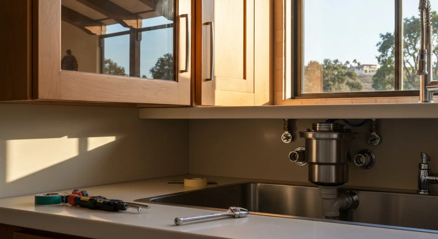 Garbage disposal installation