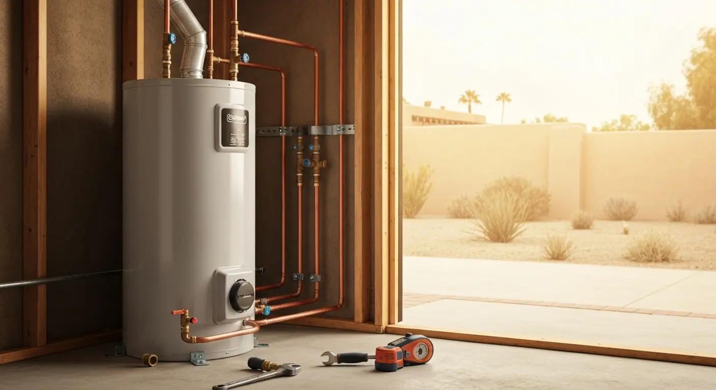 Water heater installation