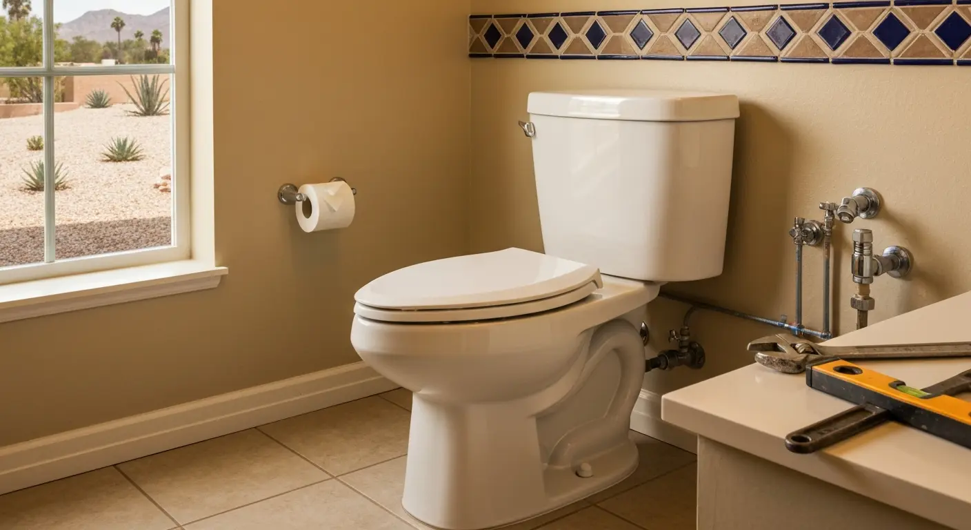 Toilet repair service