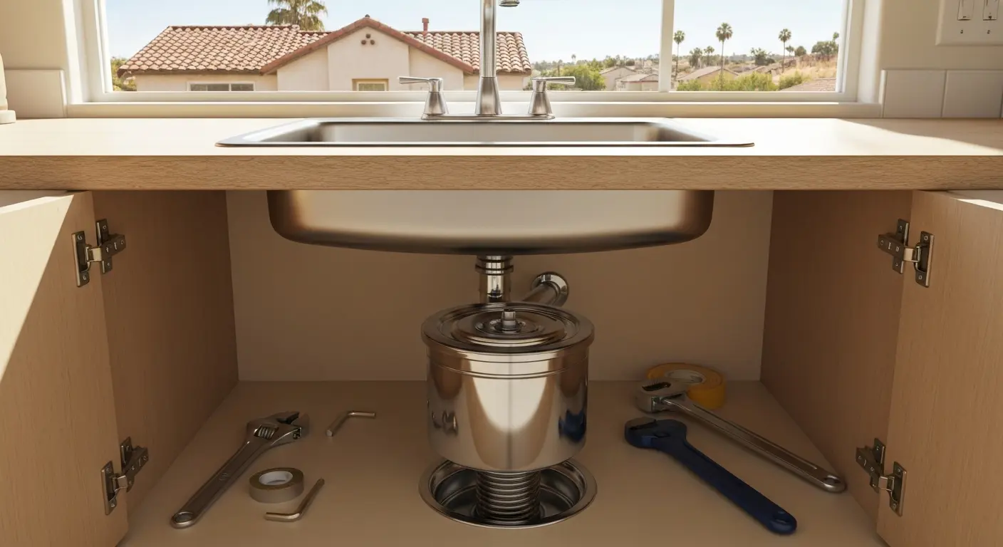 Garbage disposal repair