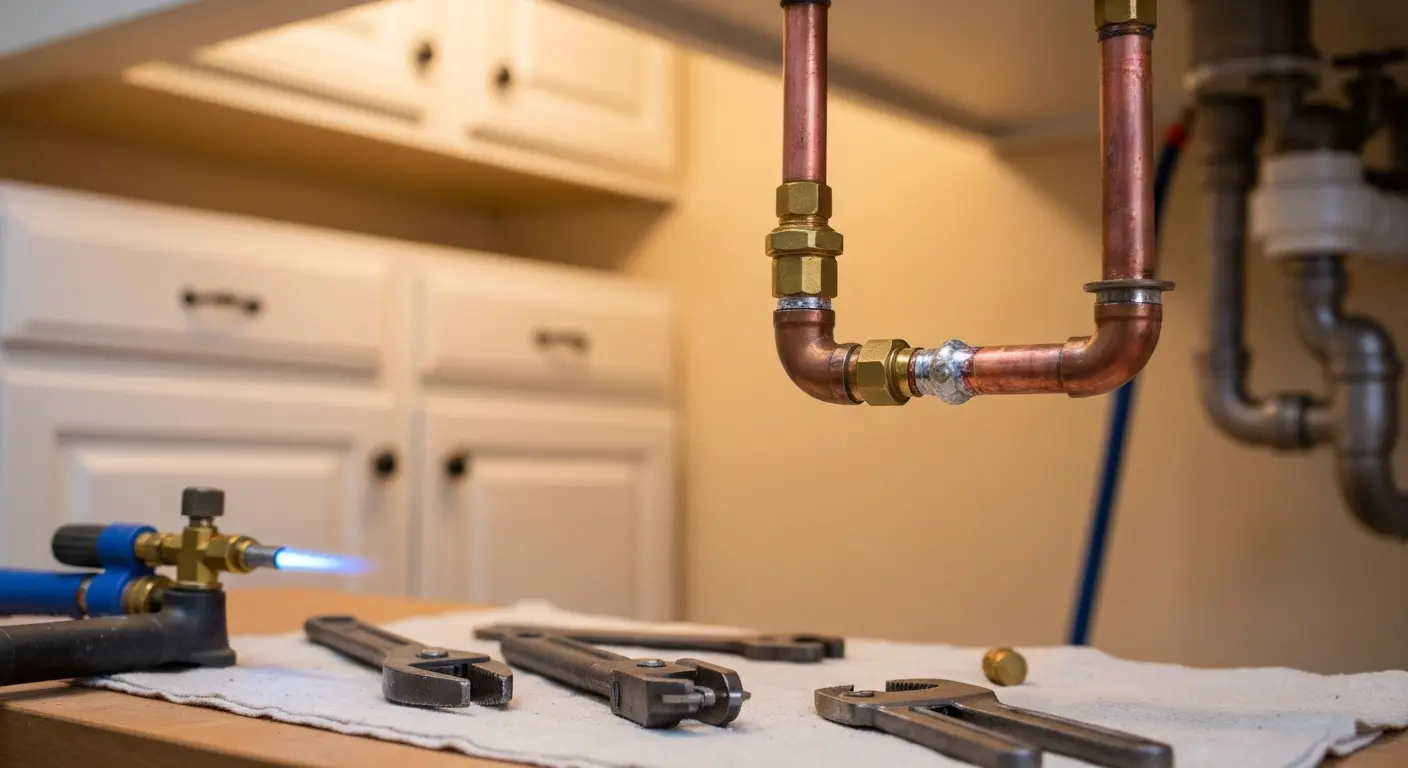 Emergency plumbing repair