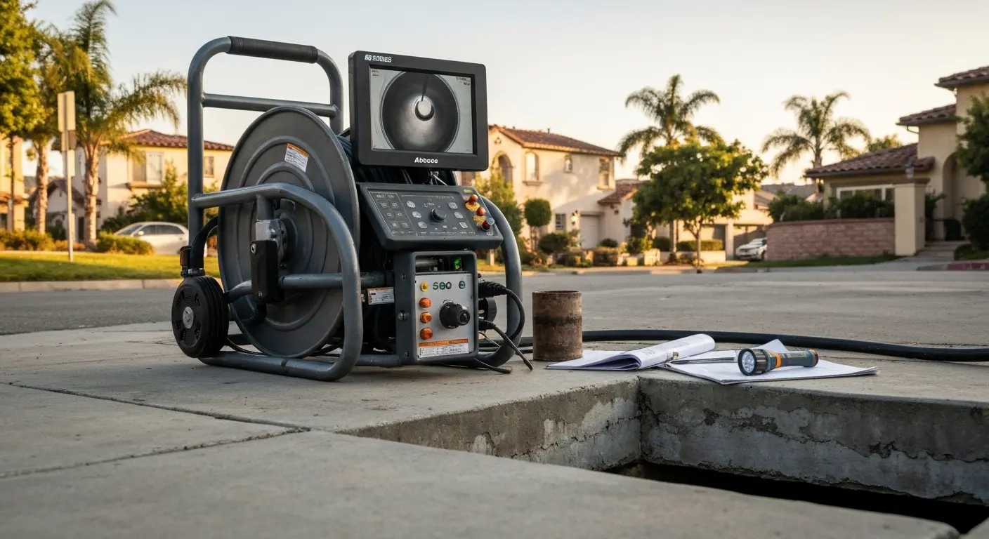 Sewer camera inspection equipment
