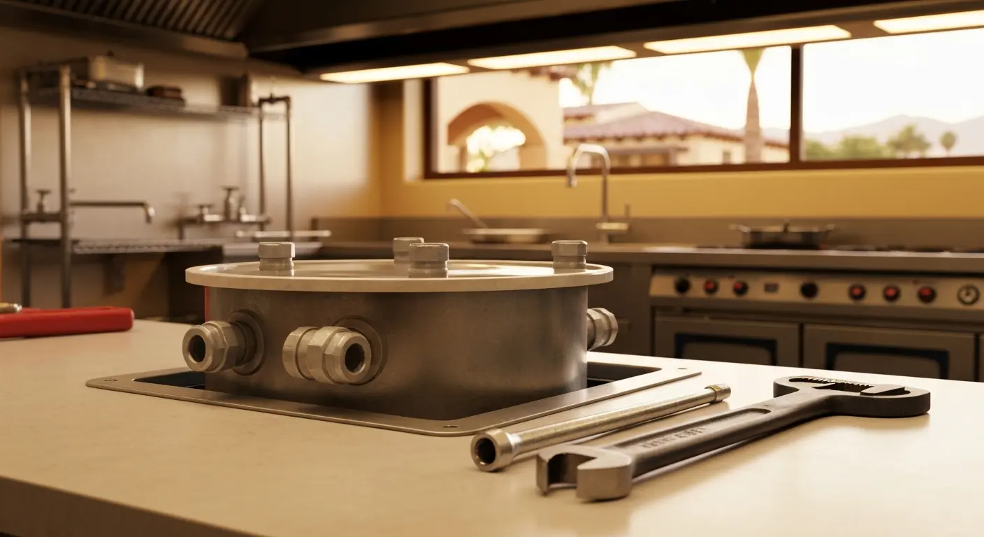 Commercial plumbing service