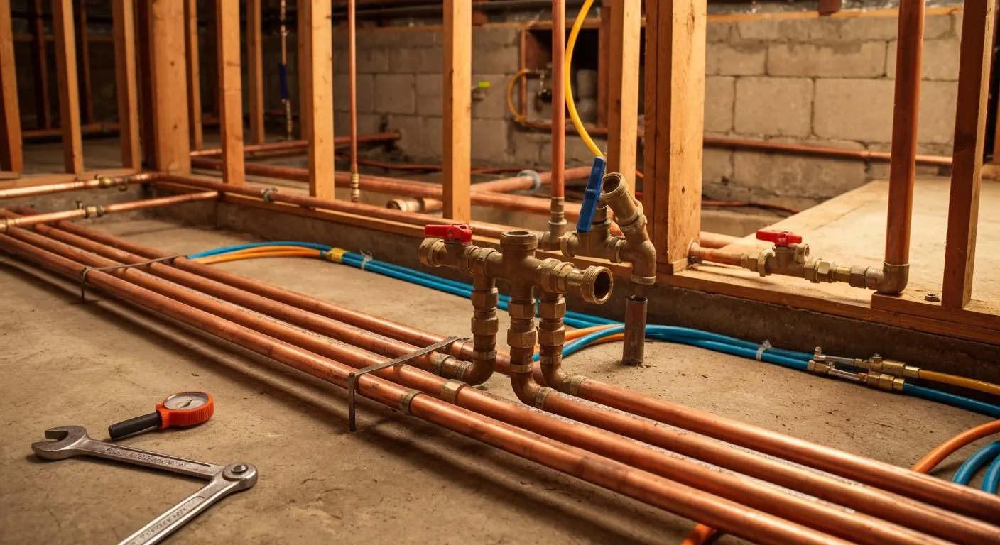 Whole home repiping