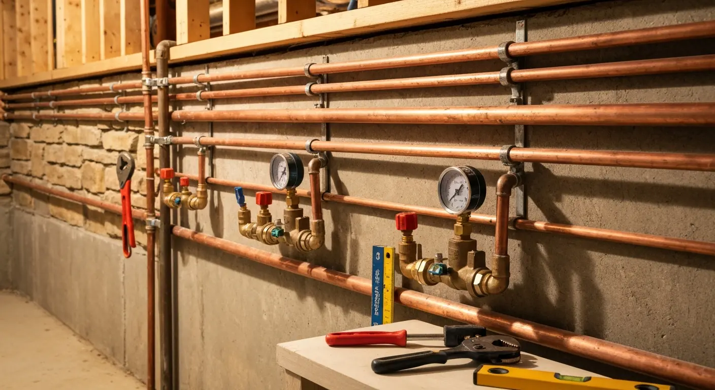Whole home repiping project