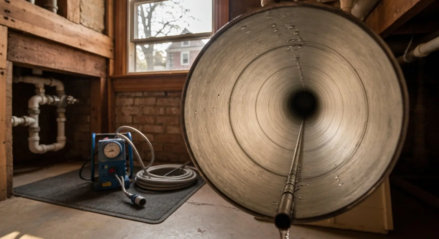 Drain cleaning service