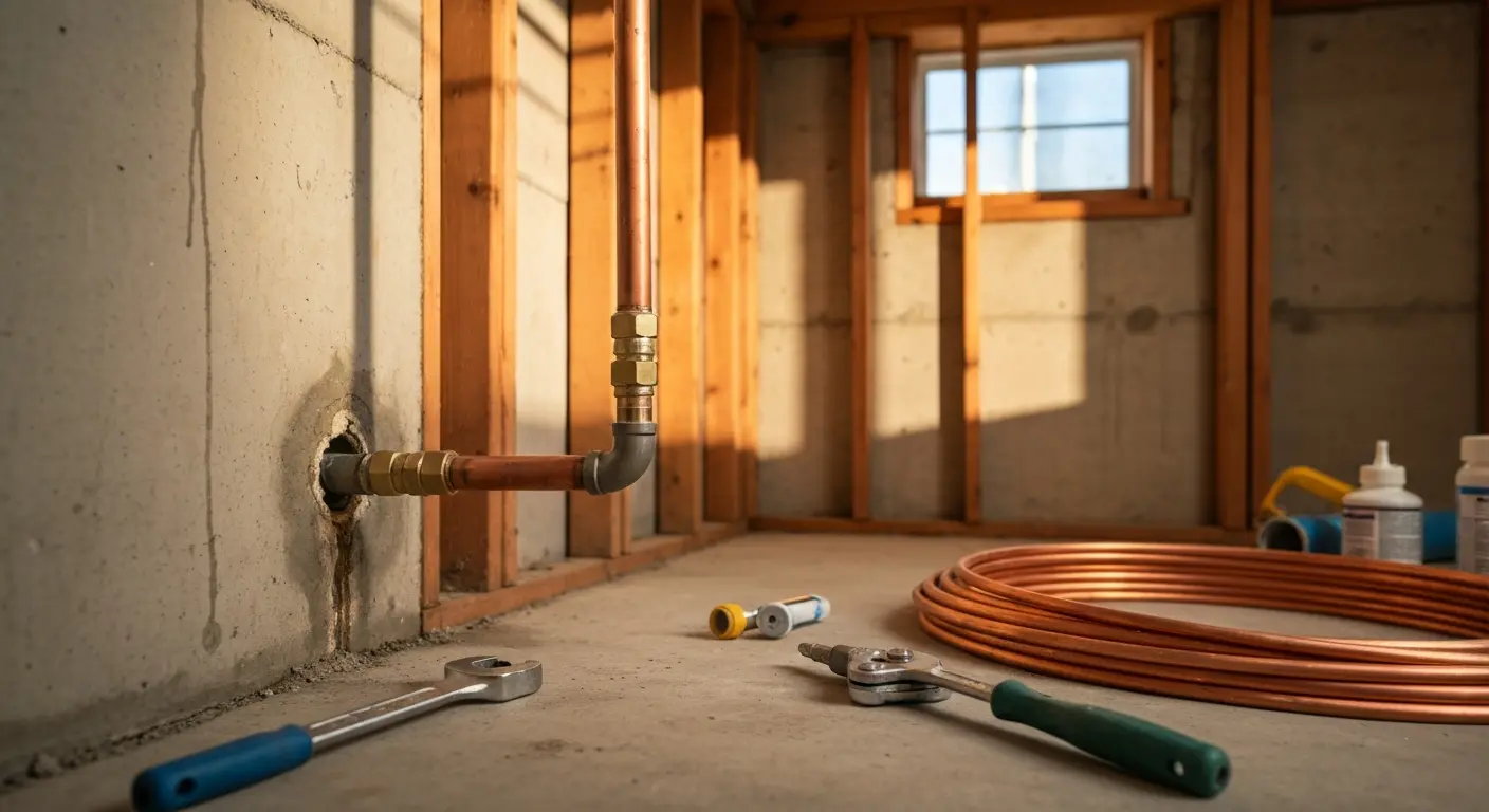 Emergency plumbing repair